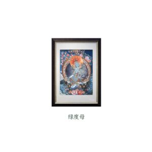 绿度母唐卡