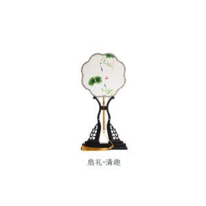 扇礼清趣真丝扇