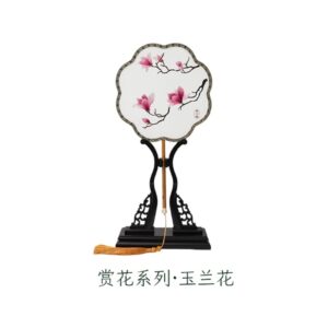 仙鹤红日桌面屏风