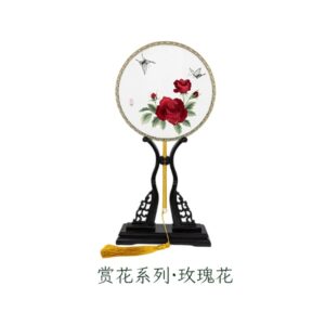 樱花鸟桌面屏风(圆形)