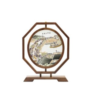 扇礼春归真丝扇